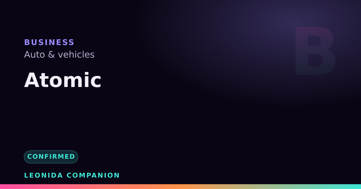Atomic — GTA 6 business