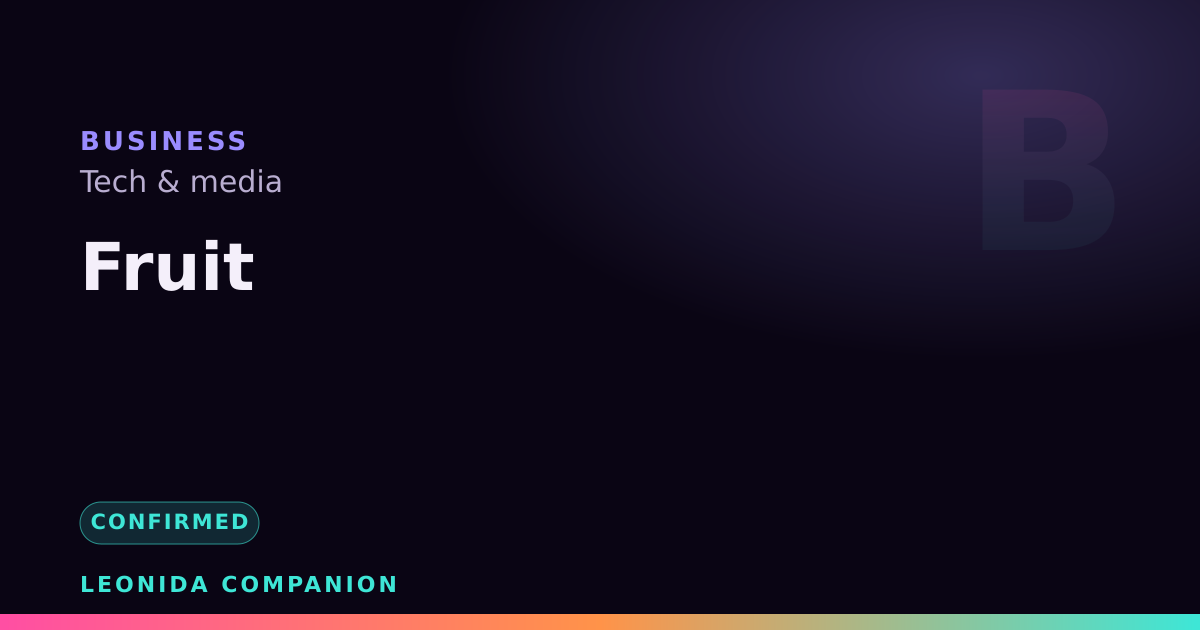 Fruit — GTA 6 business