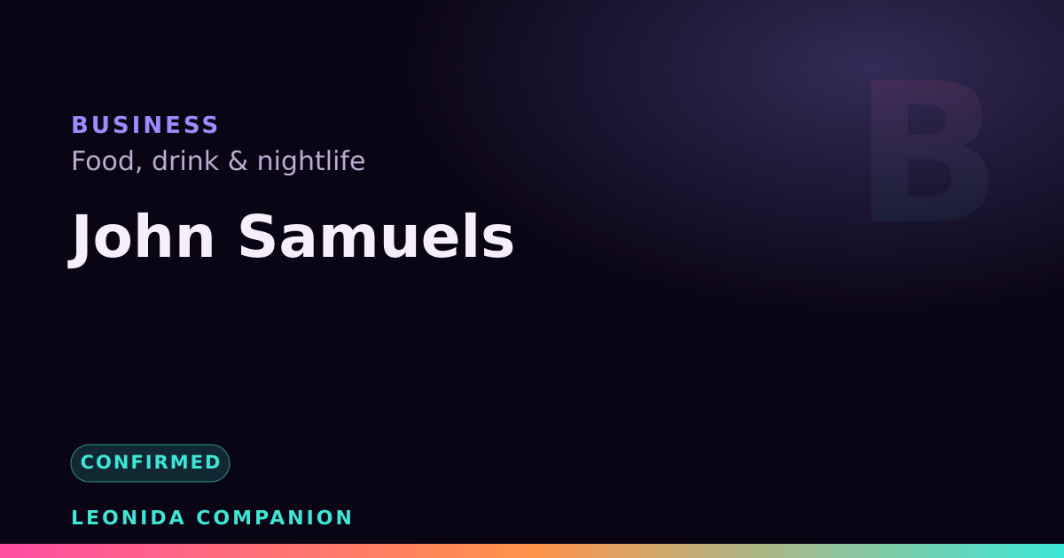 John Samuels — GTA 6 business