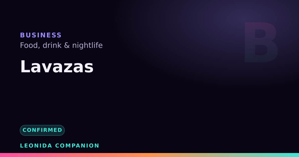Lavazas — GTA 6 business
