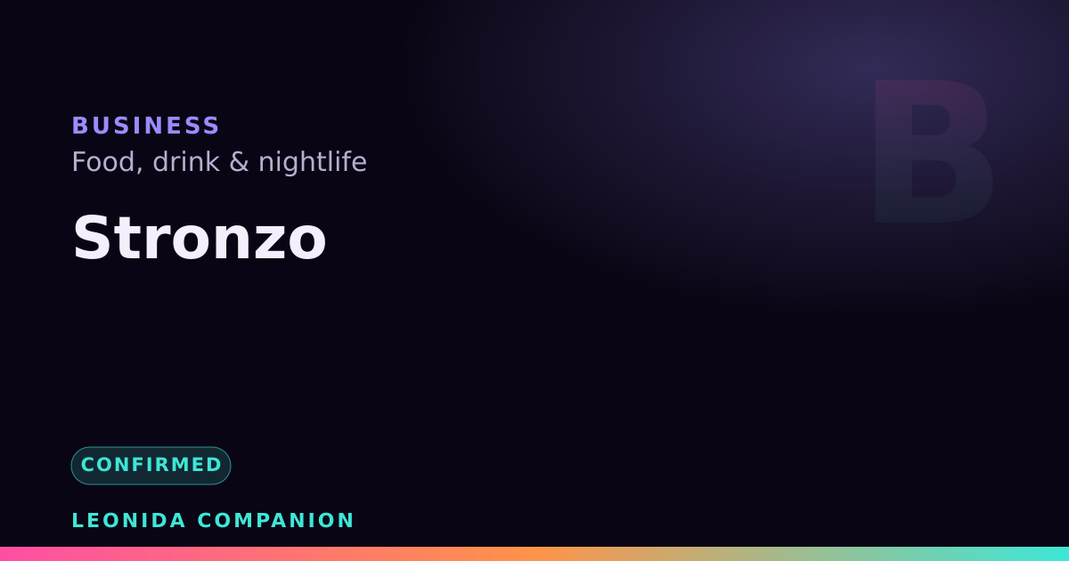 Stronzo — GTA 6 business