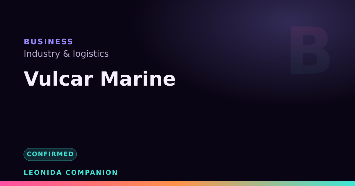 Vulcar Marine — GTA 6 business