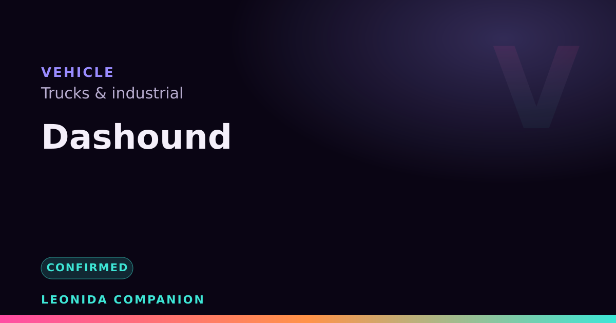 Dashound — GTA 6 vehicle