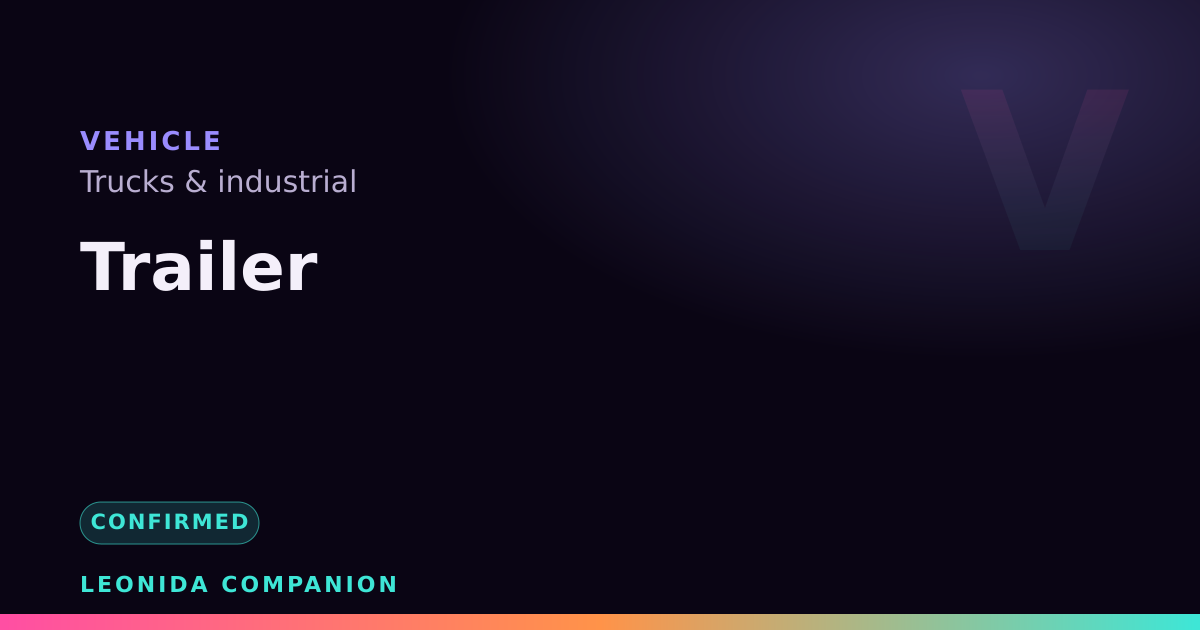 Trailer — GTA 6 vehicle