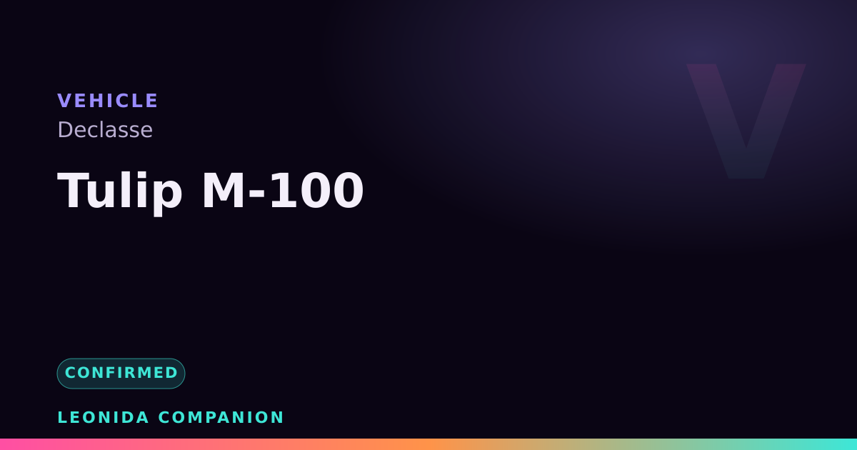 Tulip M-100 — GTA 6 vehicle